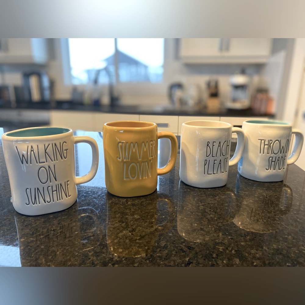 RAE DUNN Summer mugs